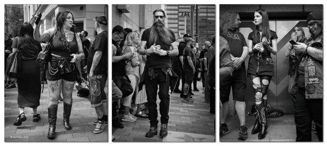 Fans Awaiting Ozzy's Funeral Procession