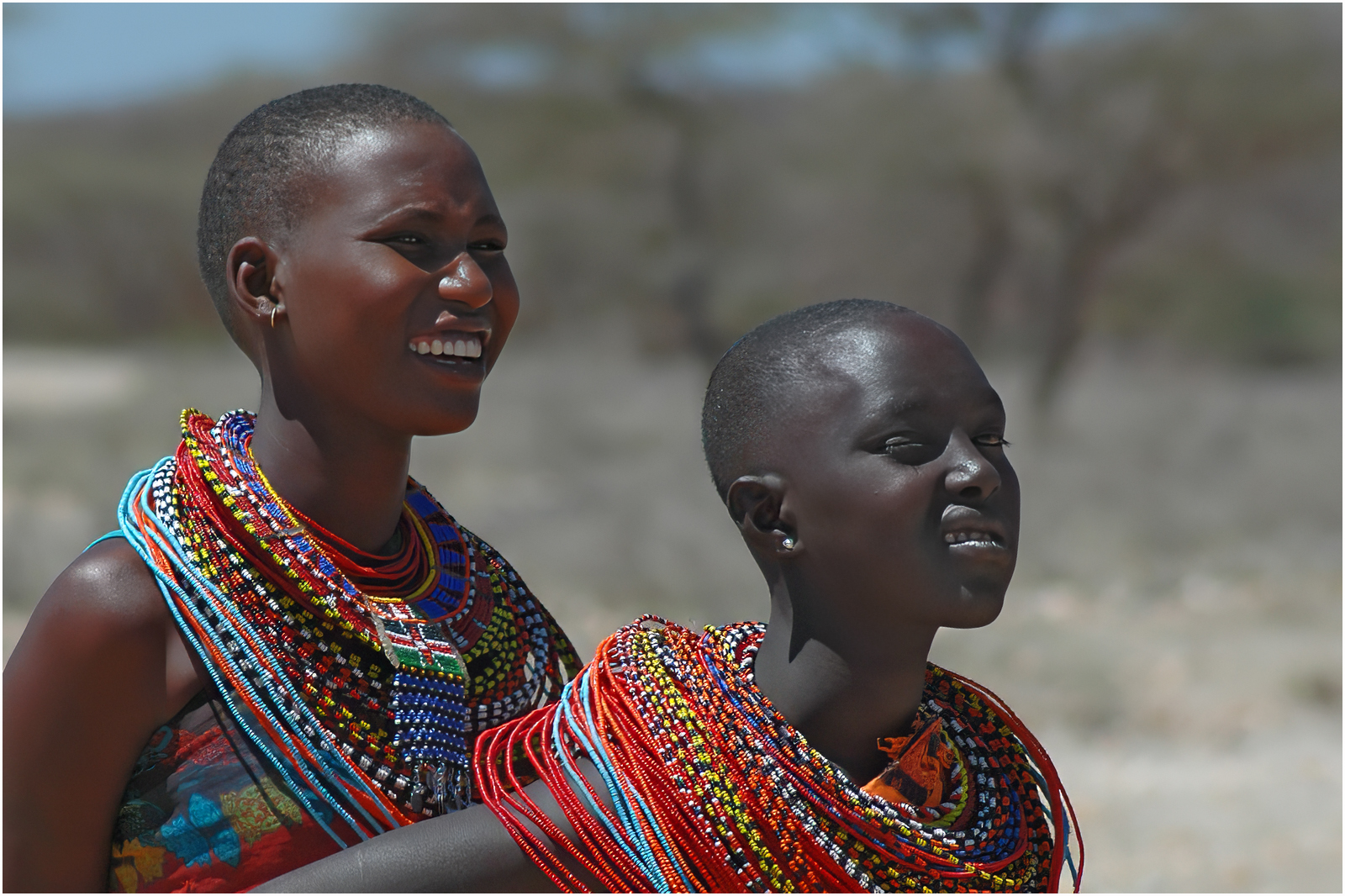 Bronze - Masai Girls - Chris Fent