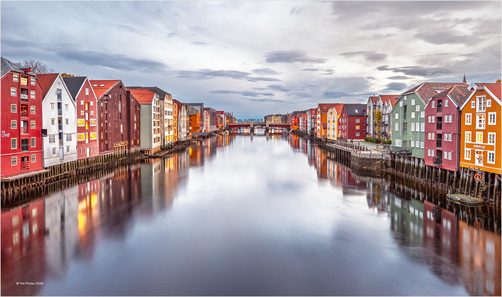 View from the Old Town Bridge, Trondheim